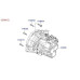 used transmission manual 4wd hyundai santa fe 2006-10